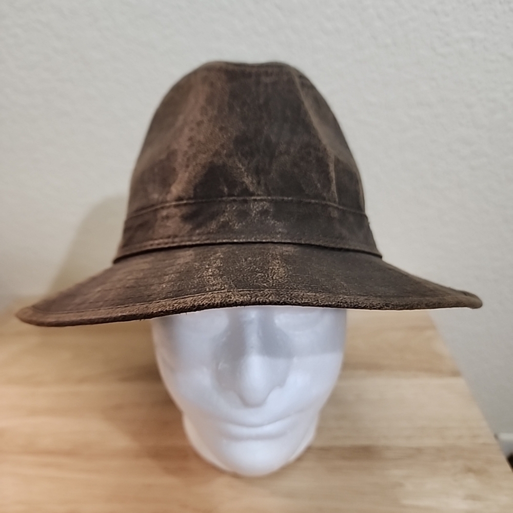 Madd Hatter Men’s Brown Faux Leather Size L/XL
